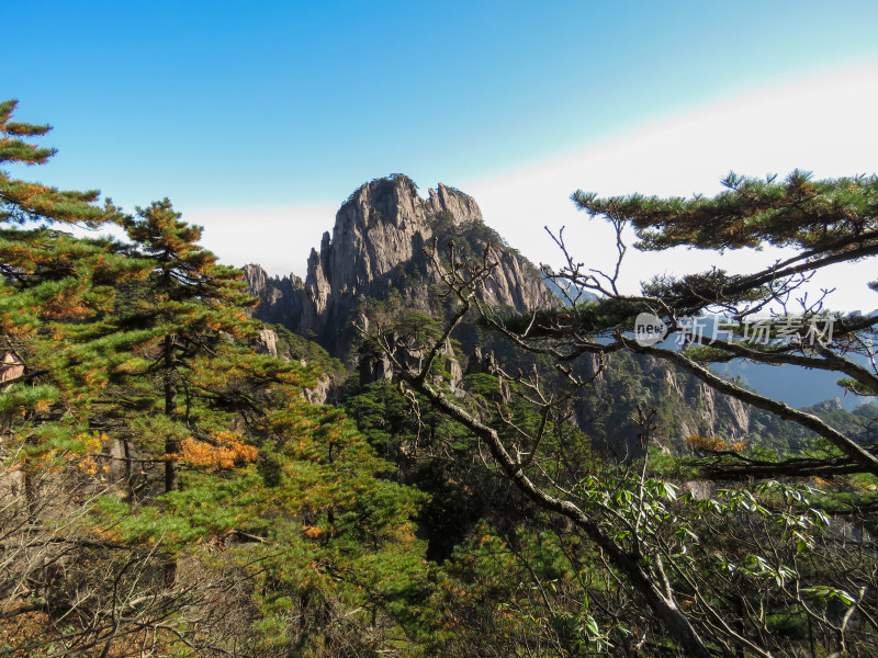 中国安徽黄山旅游风光