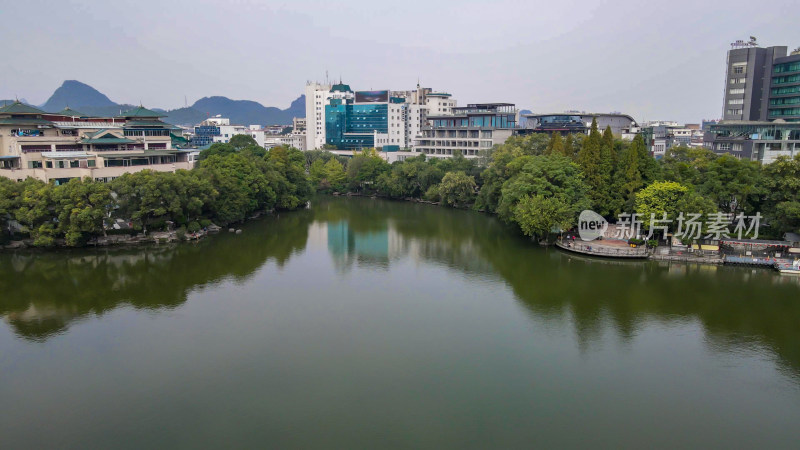 广西桂林市榕杉湖景区