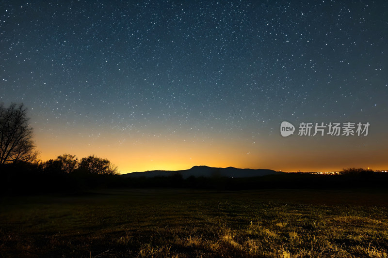 星空背景壁纸夜晚天空