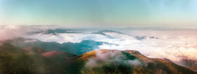 二宝顶云海全景