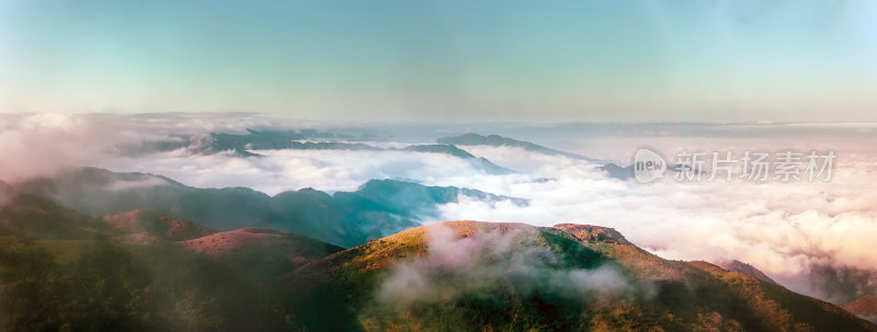 二宝顶云海全景