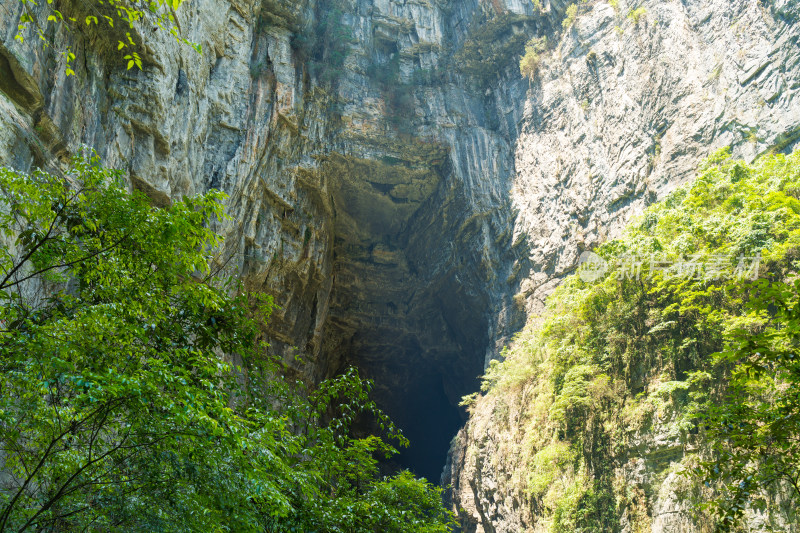 重庆武隆后坪乡天坑群景观