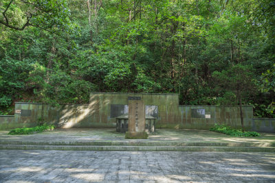 杭州凤凰山万松书院风景