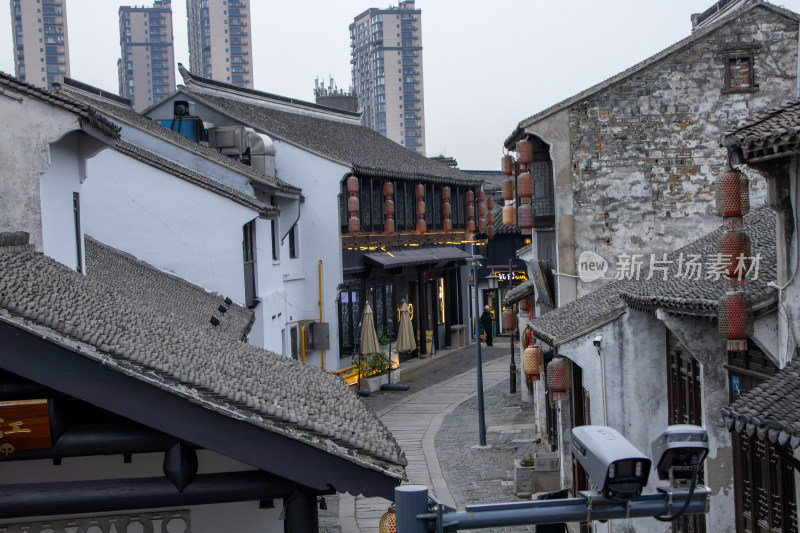 江苏省无锡市南长街古镇街景