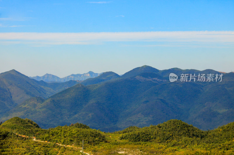 湖北黄石仙岛湖生态旅游景区，天空之城景区