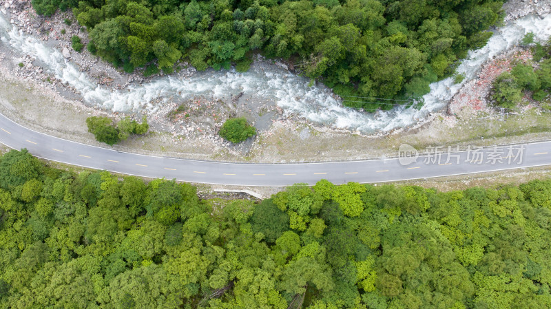 四川阿坝理县理小路自驾游沿途风光