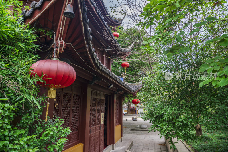 杭州西湖净慈寺建筑风景