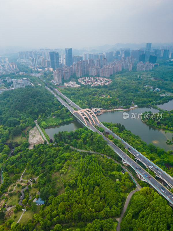 贵阳观山湖区建筑风光