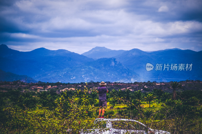 自然风光山河山丘山峰壮丽山川山峦山岳