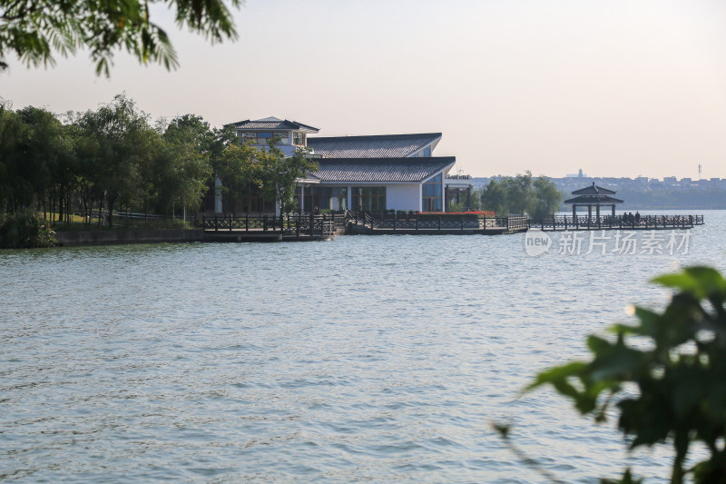 美丽的苏州石湖景区