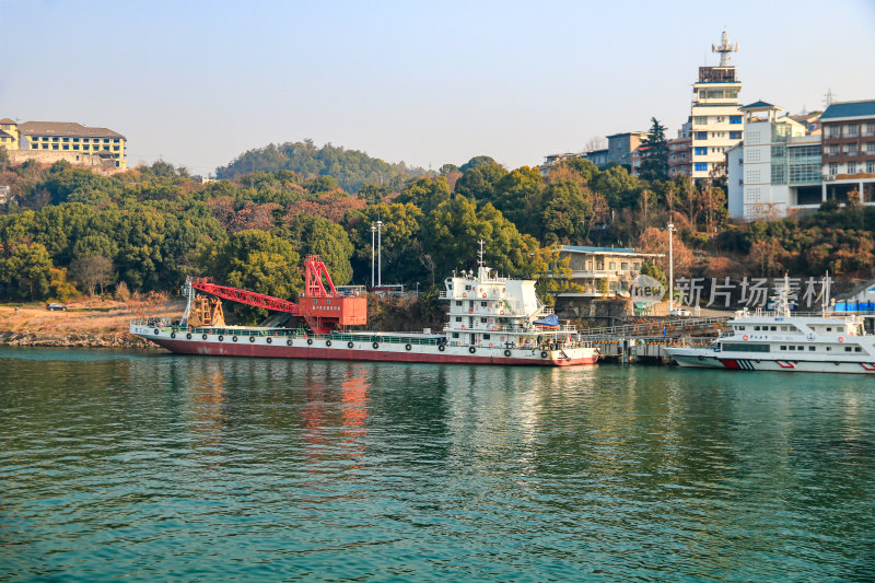 长江三峡西陵峡峡江风光两坝一峡航运路线