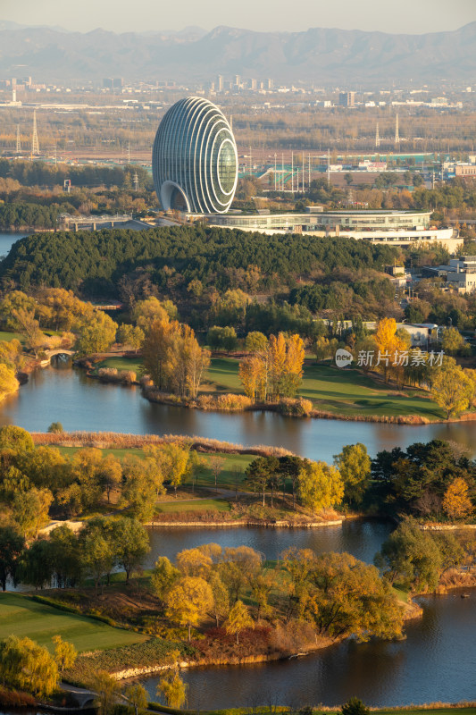 北京怀柔雁西湖美景