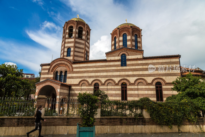 格鲁吉亚巴统城市街景