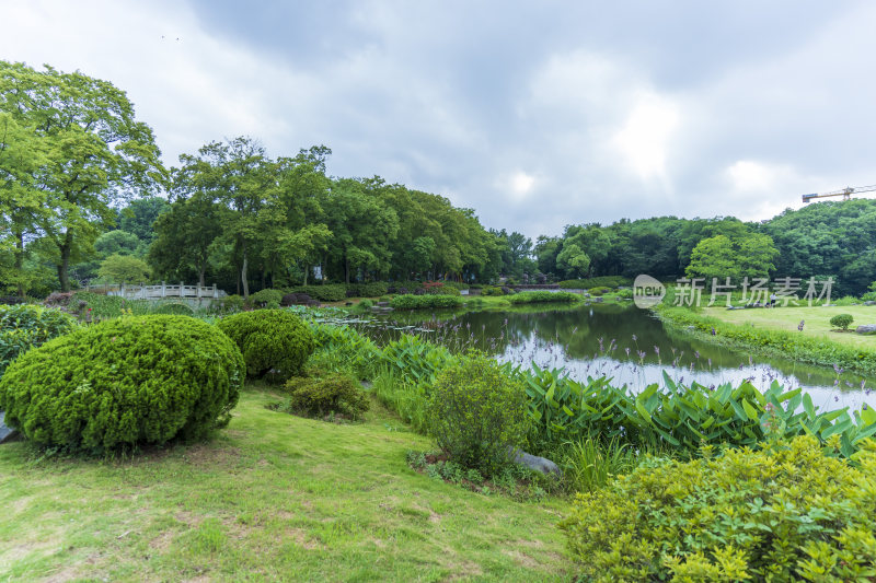 武汉东湖磨山景区风光