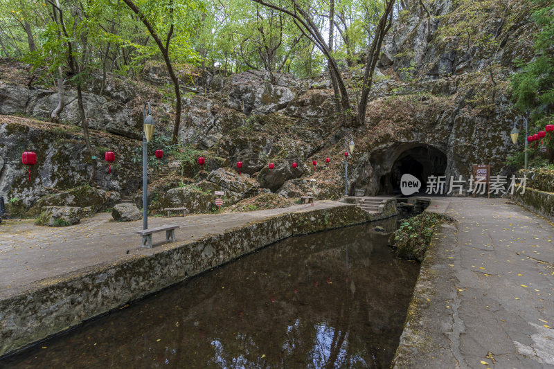 武汉江夏区白云洞景区风景