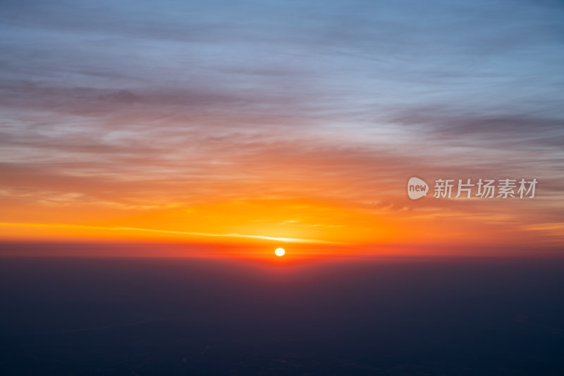 峨眉山日出风景