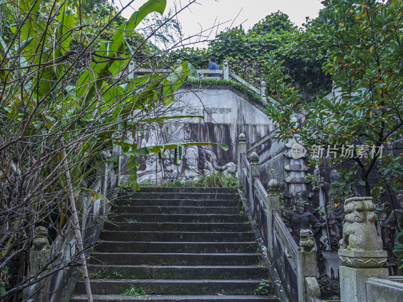 安徽池州九华山甘露寺