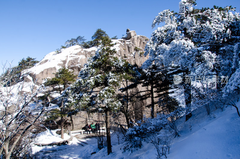 冬季黄山风光