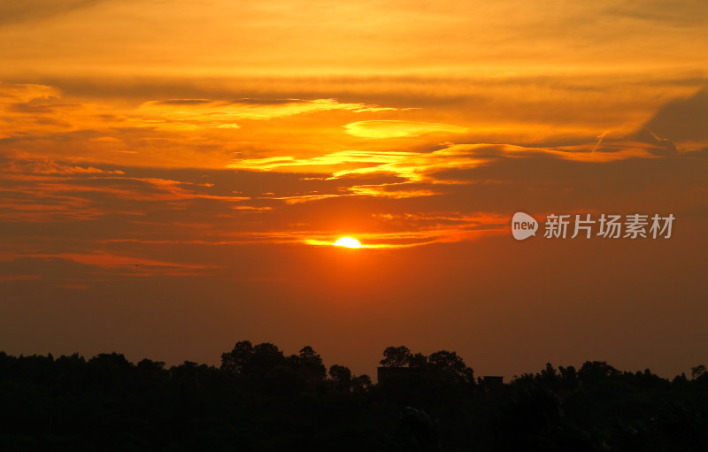 日落黄昏美景