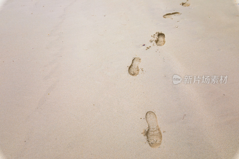 海滩沙滩海岸线