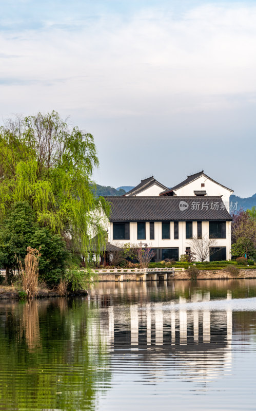 浙江绍兴柯桥柯岩鉴湖景区景点景观