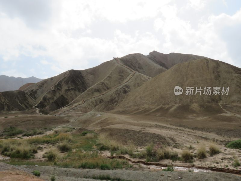 甘肃张掖七彩丹霞风景区旅游风光