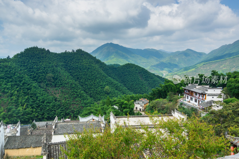 木坑村山景