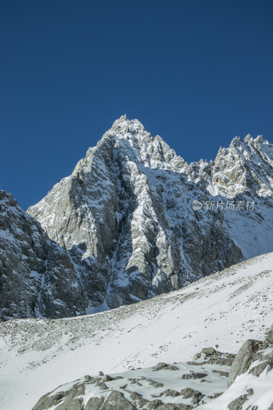 冬日的玉龙雪山