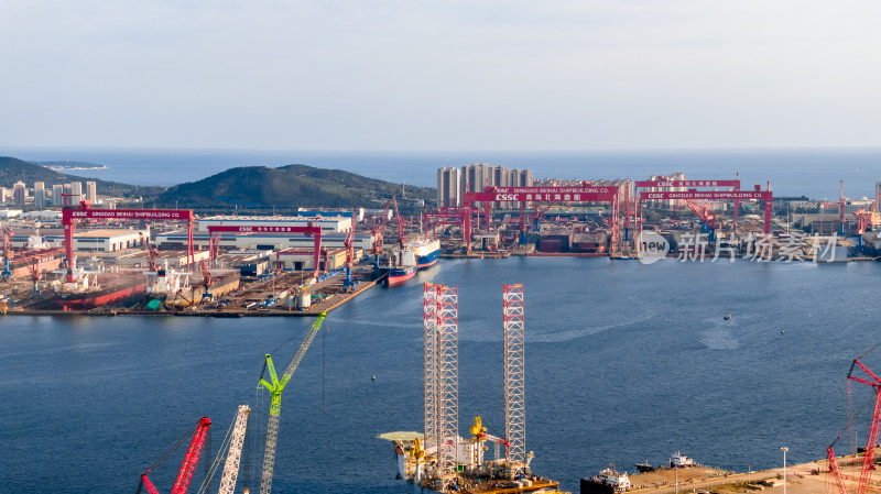 青岛北海造船厂，轮船制造工业经济发展