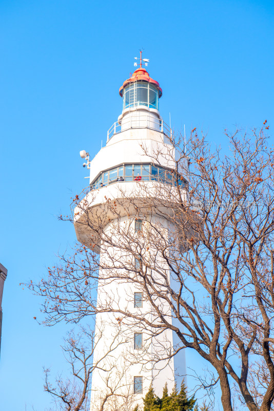 烟台山景区石碑景观