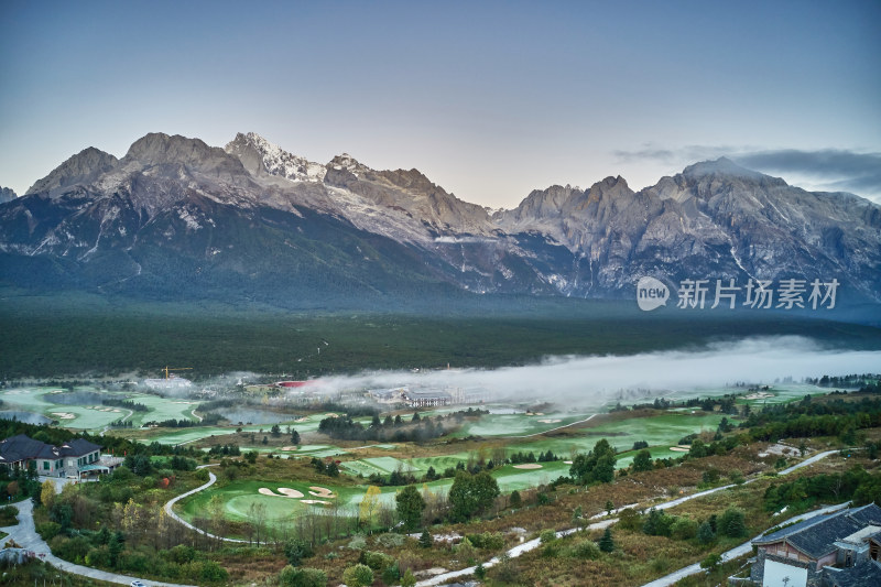 玉龙雪山的云海