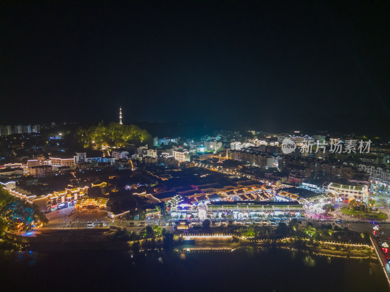 福建三明泰宁古城夜景