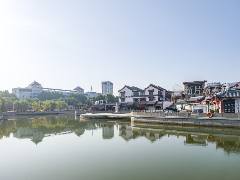 山东济宁古运河东大寺竹竿巷景观