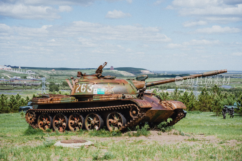 海拉尔二战坦克大炮