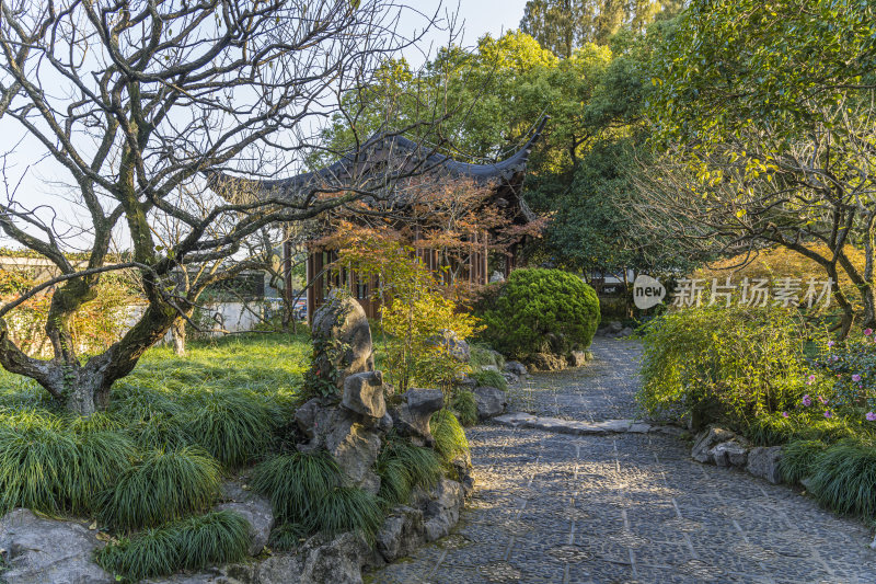 杭州西湖郭庄清代私家园林建筑