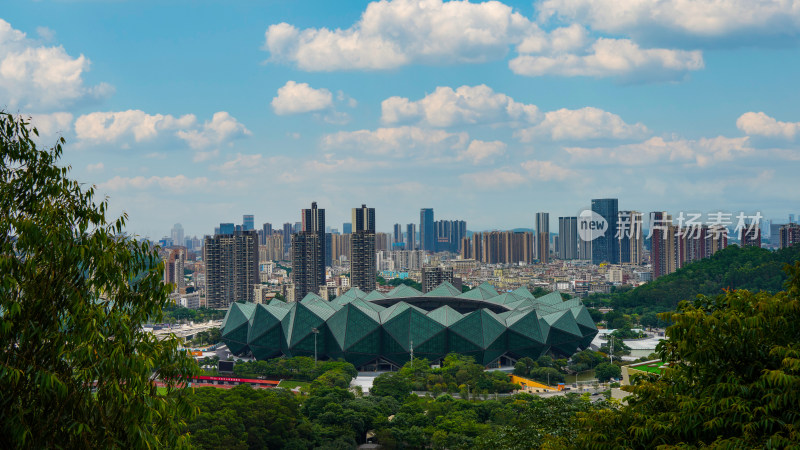 深圳龙岗大运主场馆风景