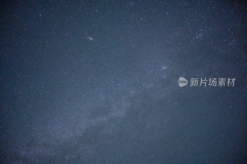 璀璨星空银河系夜景素材