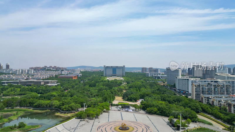 平顶山市民广场白龟湖国家城市湿地公园