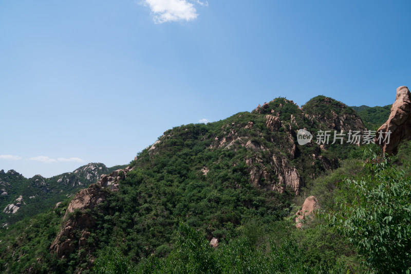 北京后花园景区的大山风景