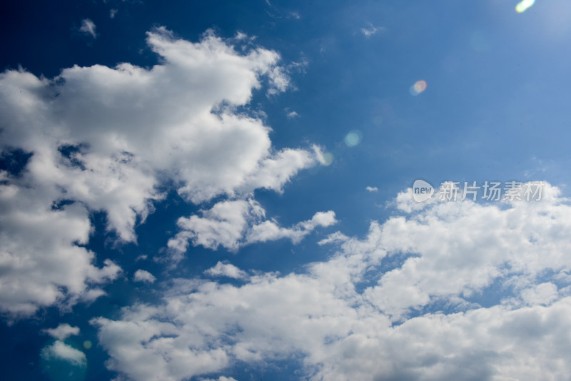 蓝天白云云朵云彩天空云卷云舒