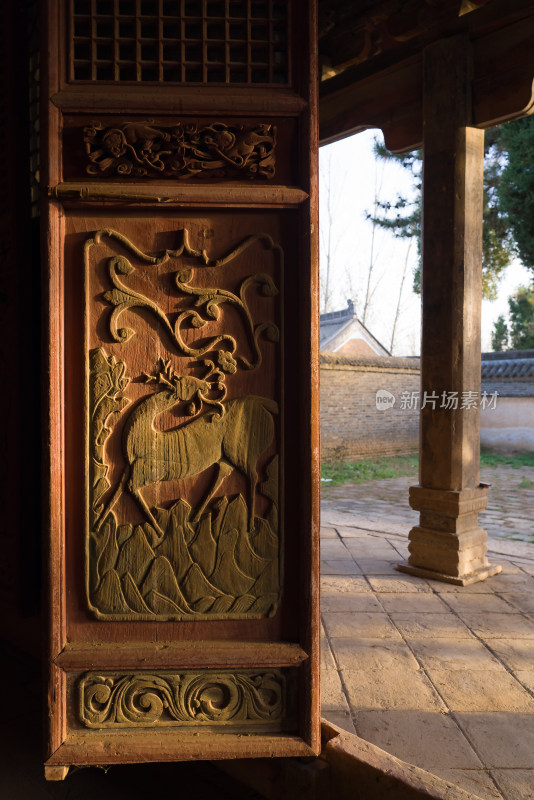 河南三门峡市陕州区安国寺寺庙文物建筑