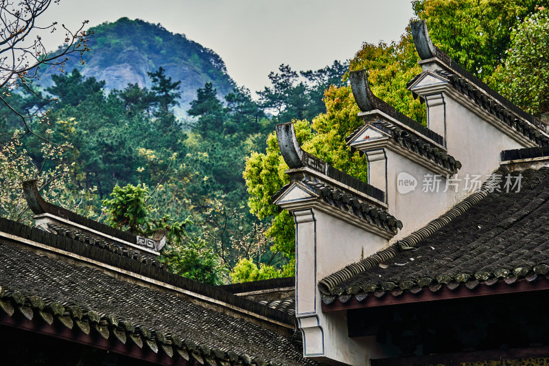 浙江绍兴斗岩风景区