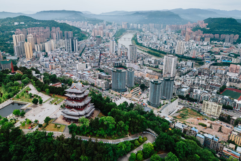 巴中南龛风景区