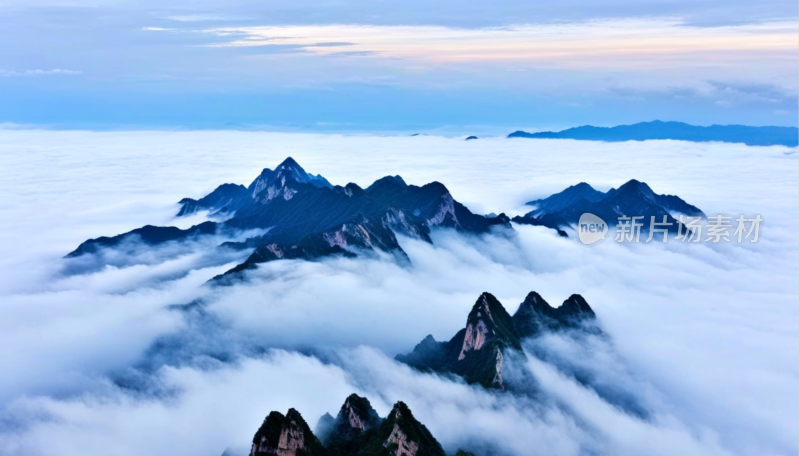 陕西华山美景