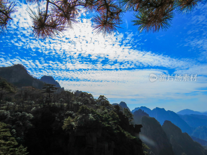 中国安徽黄山旅游风光