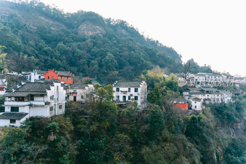 黄山市道教齐云山景区风光