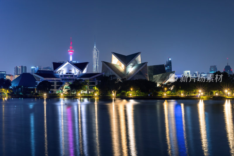 马来西亚吉隆坡莫迪卡石油双子塔日落夜景