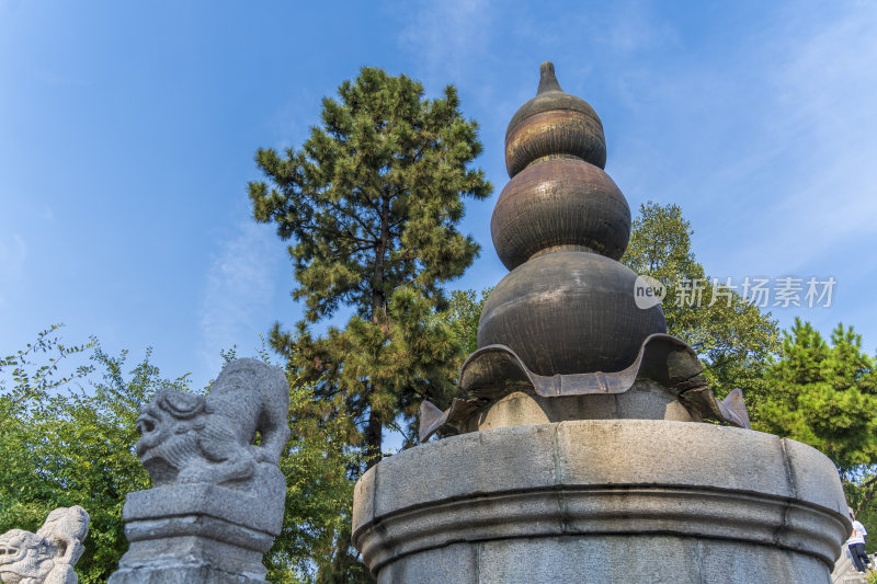 武汉武昌区黄鹤楼公园风景