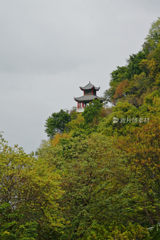 柳州，文庙，蟠龙山公园，登台亭