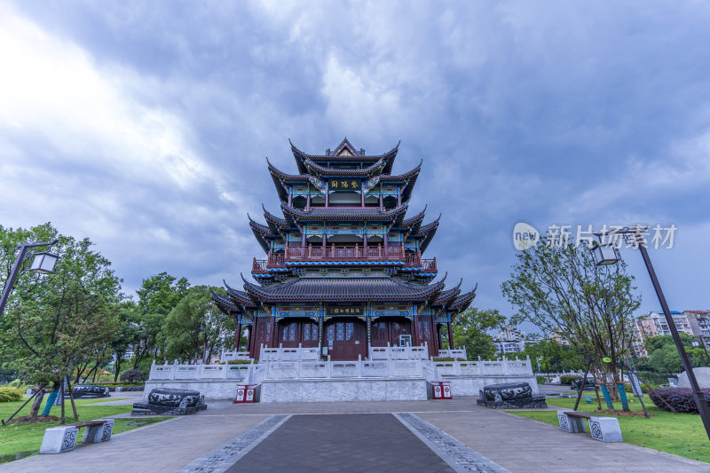 武汉武昌区紫阳公园风景